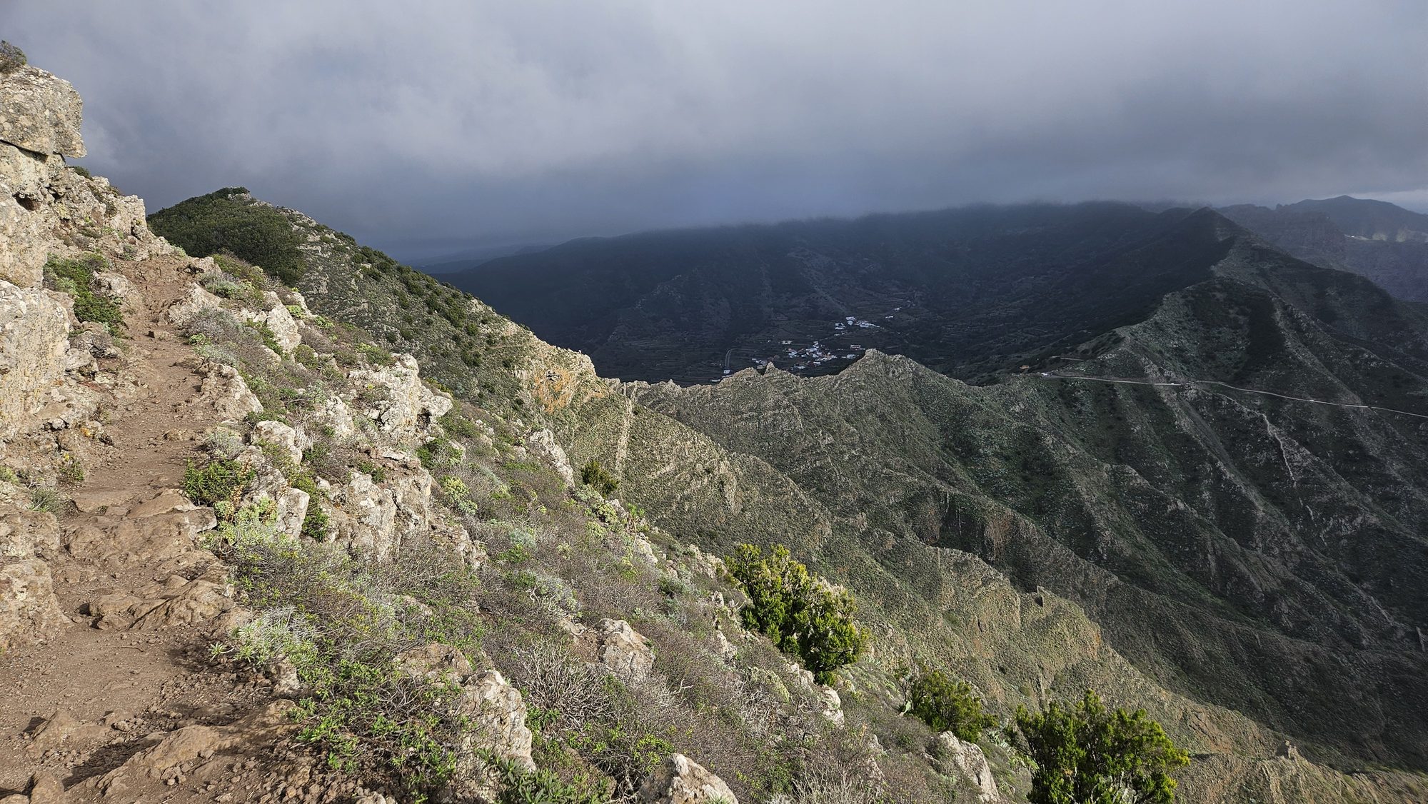 A trail on Tenerife